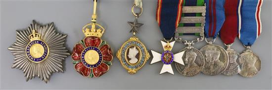 A KCIE CSI MVO group of 8 medals to Sir Herbert Aubrey Francis Metcalfe (1883–1957)